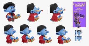 Painter Smurf
