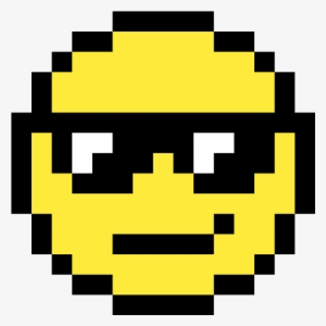 Cool Emoji - Pixel Art Emoji