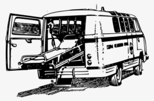 Ambulance Drawing Emergency Vehicle - Drawing Of An Ambulance