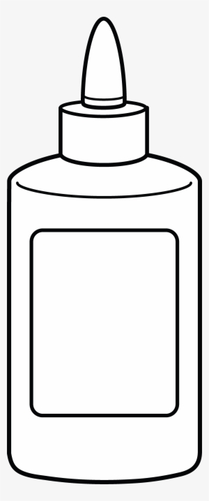 Glue Bottle Coloring Page - Drawing Of A Glue Bottle
