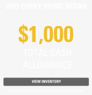 Chevy Sonic Bonus Tags - Ready Mobile Pcs Gift Card,