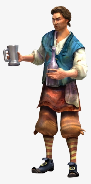 2004 Retire 14 Bartender - Beer Stein