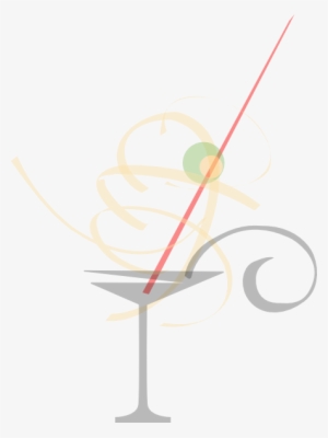 Small - Martini Glass Clip Art