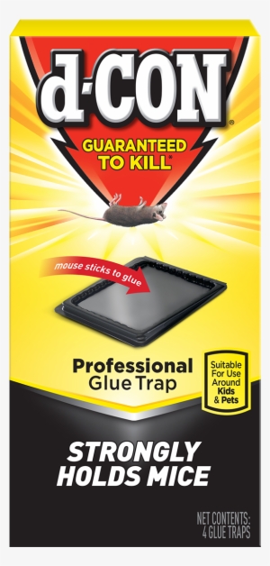 D-con® Glue Traps - D-con Glue Mouse Traps, 4 Traps