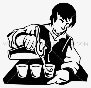 Bartender - Drawing