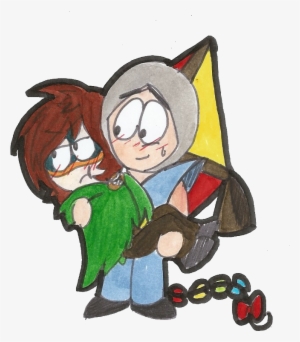 The Owl And Human Kite - South Park Human Kite Fan Art