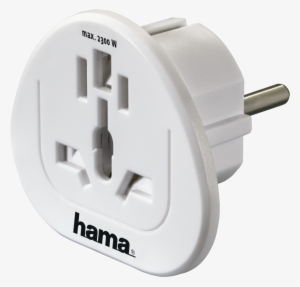 "universal" Travel Plug/adapter On German Plug With - Hama Universal Travel Plug/adapter Netzanschluss