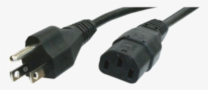 Appliance Plug Png Hd - Power Cable Png