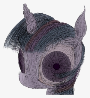 Php15, Creepy, Face, Semi-grimdark, Solo, Twilight - Sketch