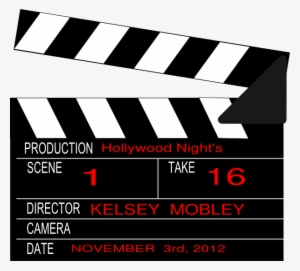 Small - Director' Clap Board Tile Coaster