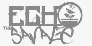Echo The Savage Logo Grey Copy - Portable Network Graphics
