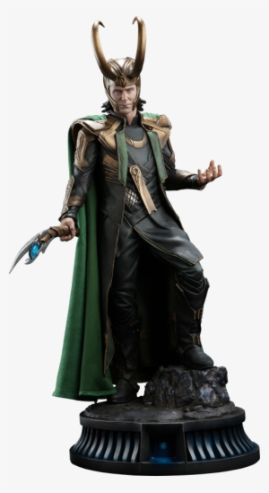 Loki 1/4th Scale Premium Format Statue By Sideshow - Avengers - Loki Premium Format Statue Figure - Sideshow