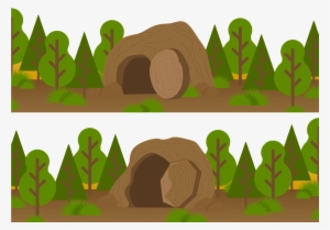 Jpg Download Cave Vector Illustrator - Cave Cartoon