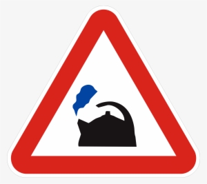 Sign «kettle Driving» In Png Format - Loose Gravel Road Sign