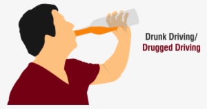 Drunk Driving / Drugged Driving Truck Driver - Driving