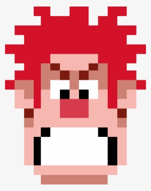 Wreck It Ralph Pixel Head Filmoa - Wreck It Ralph Head