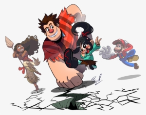 Wrecks Deviantart Wreck It - Wreck It Ralph 2 Fanart