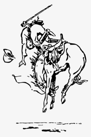 Mustang Bucking Coloring Book Bronco Drawing - Shivaji Maharaj Tattoo Png