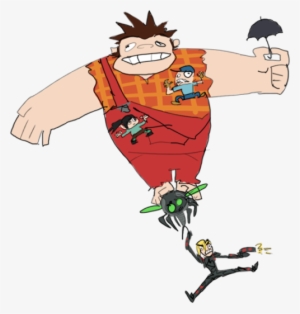 My Art Wreck It Ralph Vanellope Von Schweetz Fix It - Wreck It Ralph X Fix It Felix Jr