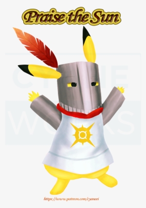 Https - /fwwwpatreon - Com/cyaneei - Praise The Sun Pikachu