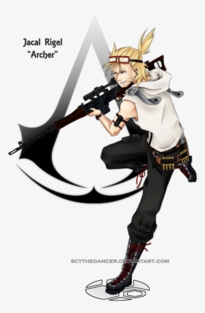 Jacal Rigel Aka Archer By Scythedancer On Deviantart - Blonde Anime Archer Male