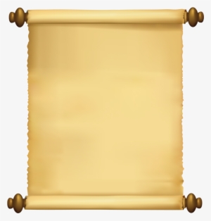 Old Scroll Template 4 Designer Paper Scrolls Material - Pergaminho Em Png