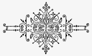 Victorian Scroll Png - Portable Network Graphics