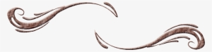Brown Scrolls - Necklace