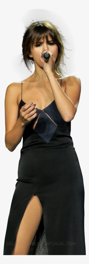 Selena Gomez Singing On Stage Png Image - Selena Gomez Png Stage