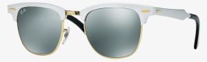 Clubmaster - Ray Ban Rb3507 Clubmaster Aluminum 136/n5 Black Polarized