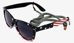 Heart Shaped Sunglasses Heavendropt - Heavendropt Patriotic Sunglasses And Lanyard (honoring