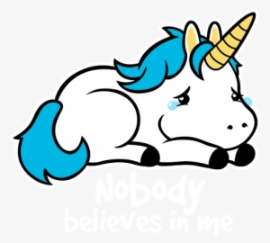 Sad Clipart Unicorn - Sad Unicorn