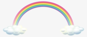 Rainbow With Cloud Png