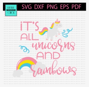 It's All Rainbows And Unicorns - Beach Hair Don T Care Svg Free
