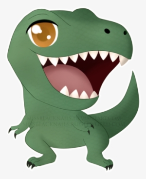 Clipart Royalty Free Download Of Chibi T Rex By Missblacknails - T Rex Chibi
