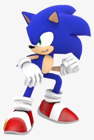Sonic Fighting Pose - Sonic The Hedgehog Fighting