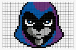 Teen Titans Minecraft Pixel Art