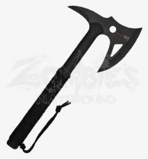 Black Paracord Tactical Battle Axe - Single Headed Battle Axe