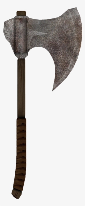 Iron War Axe - Oblivion Axe