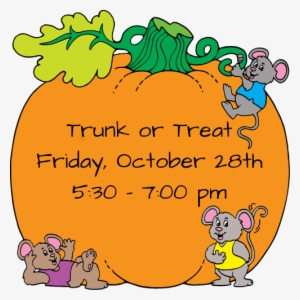 Trunk Or Treat - Cartoon