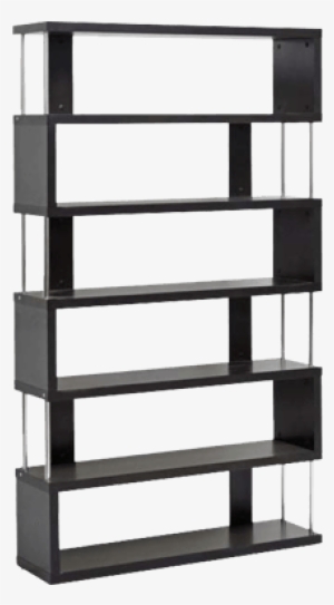 Baxton Studio Barnes Bookcase, Dark Brown