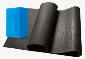 Yoga Jump Mat And Yoga Block Bundle - Yoga