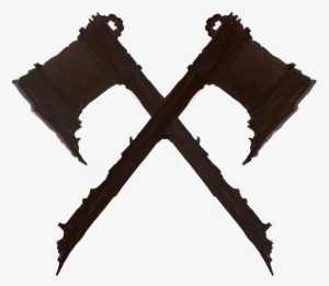 Graphic Royalty Free Download Artwork Monday Update - Crossed Battle Axes Png