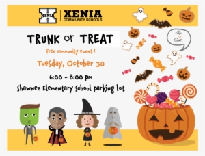 Xenia School's Annual Trunk Or Treat Is Tuesday, October - Halloween
