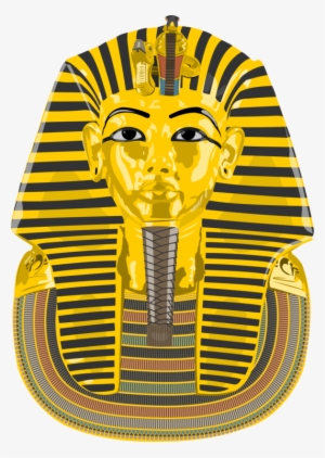 Ancient Egypt Mask Of Tutankhamun Pharaoh Egyptian - King Tut Clipart