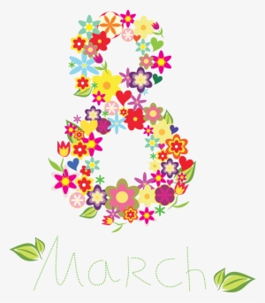 Bouquet Clipart March Flower - 8 With Flowers Png