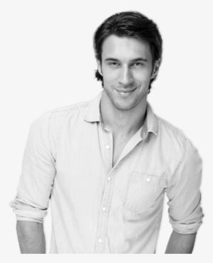 Beautiful Sound - Black White Men Png