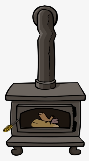 Wood Stove - Png - Wood Burning Stove Cartoon