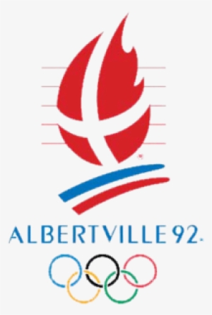 1992 Albertville Winter Olympics Logo - Olympic Rings