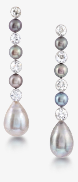 Sym5200114 Ase Natural Pearls Diamond Earrings